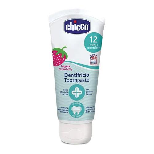 CHICCO TOTHPASTE FRAGOLA STRAWBERRY 50ml